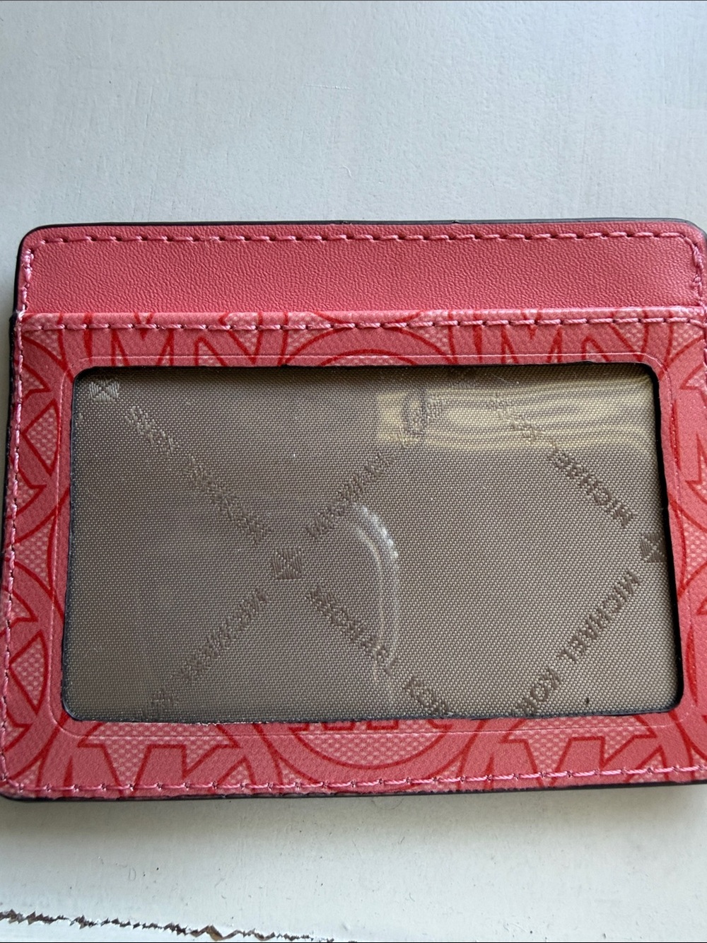 Michael Kors like new card holder with metal compartment& card slots/ ID - Picture 2 of 4